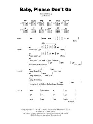 Baby Please Don't Go : une ode blues au désespoir amoureux avec des riffs de guitare endiablés